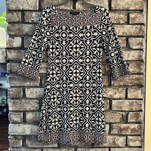 White House Black Market boat neck dress